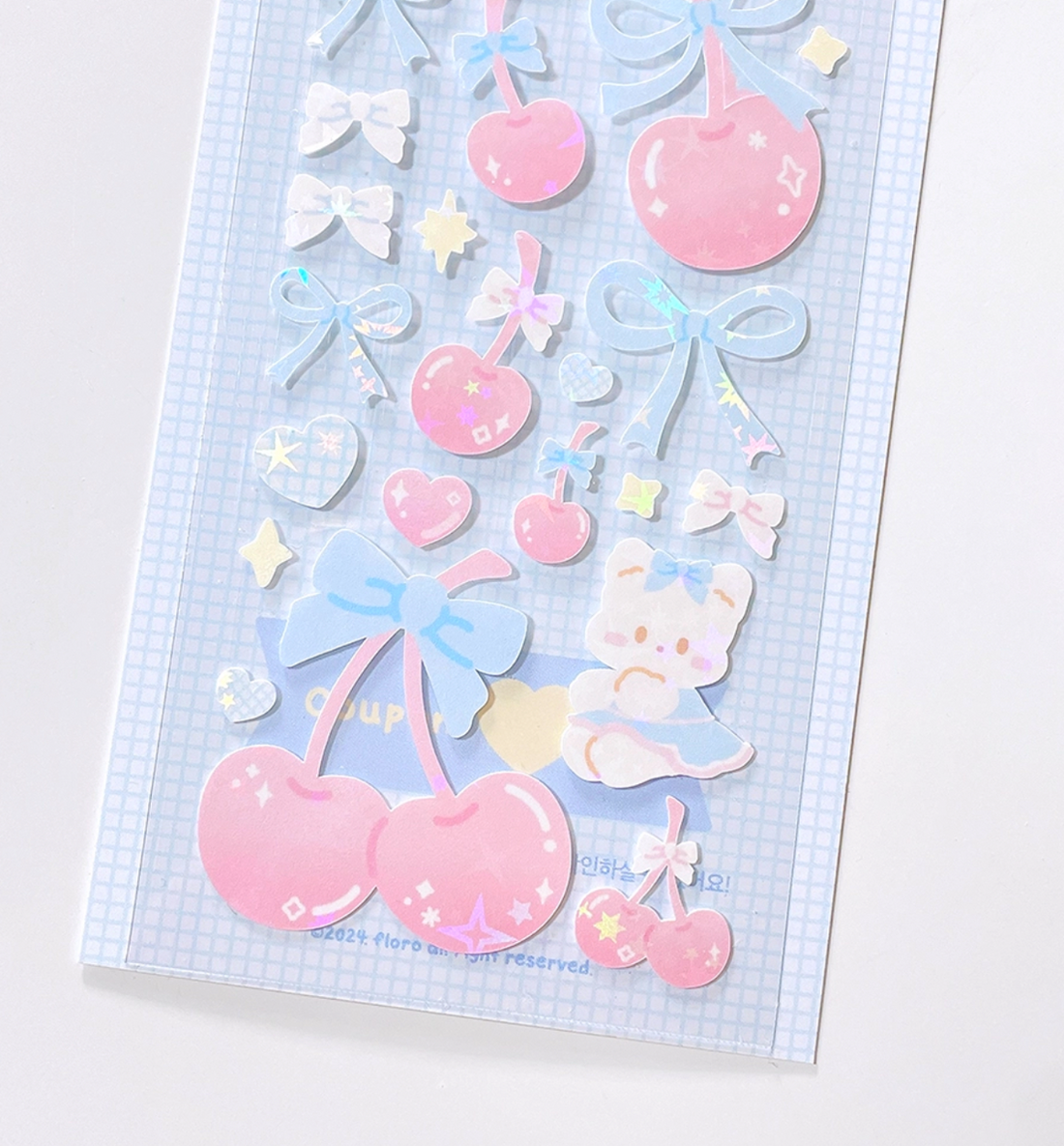 Pure Cherry Deco Seal Sticker