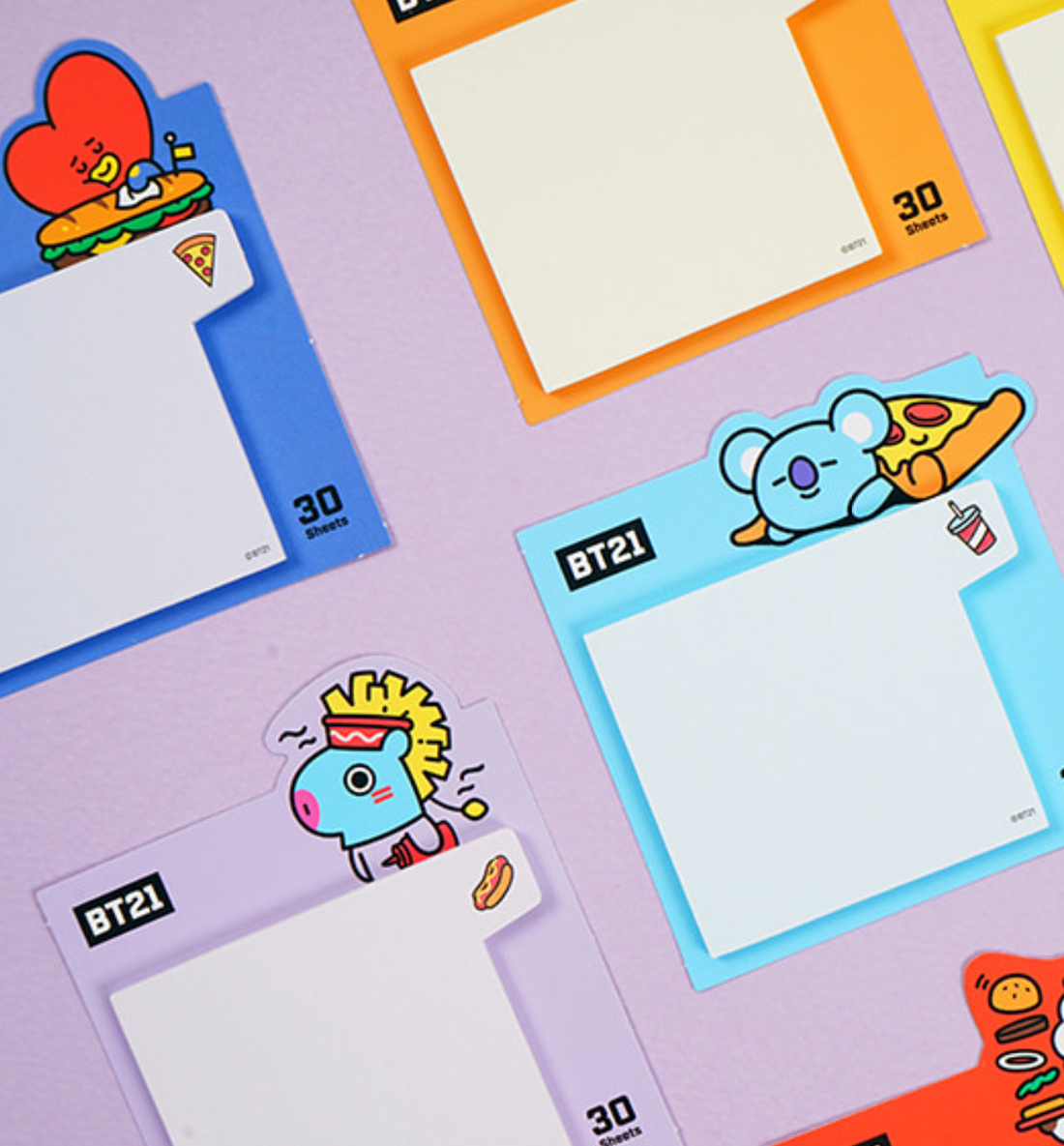 BT21 Sticky Note