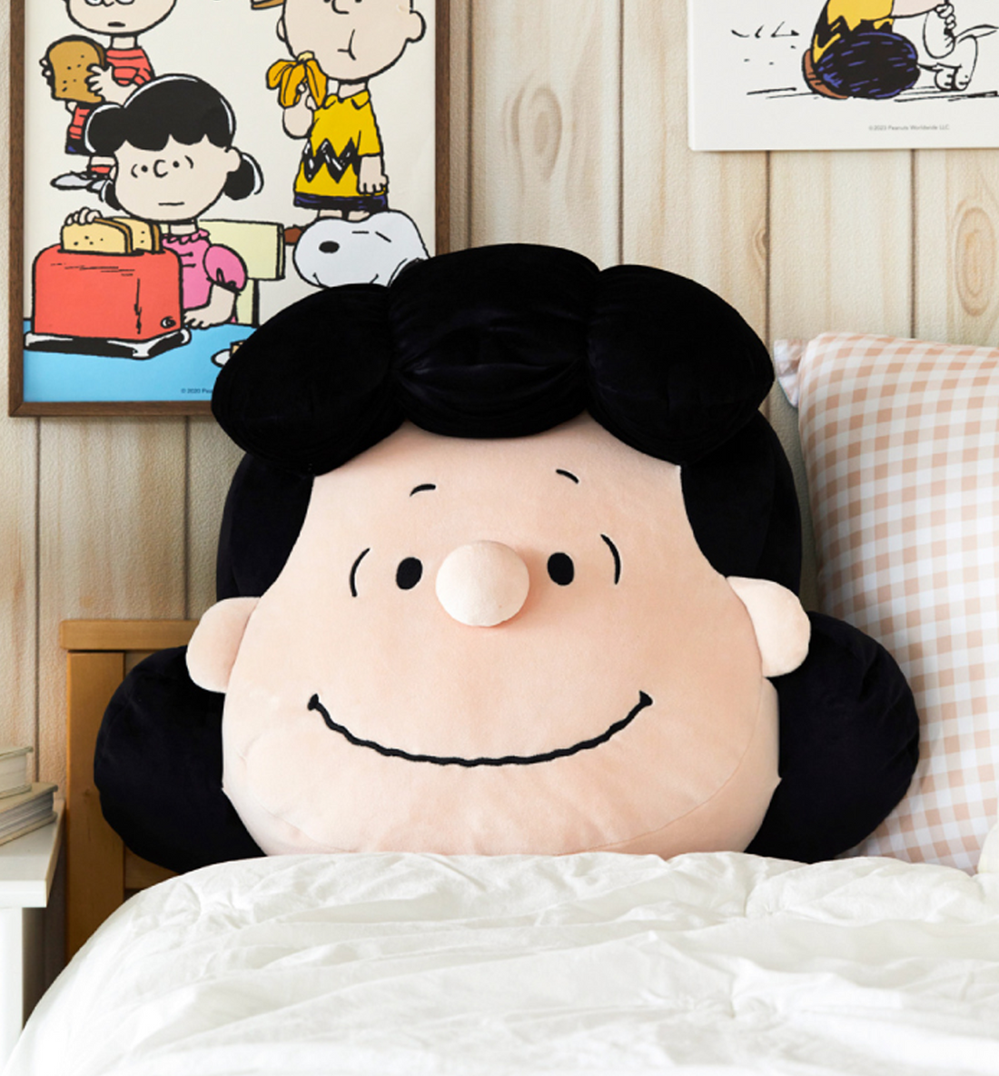 Peanuts Face Cushion [Lucy]