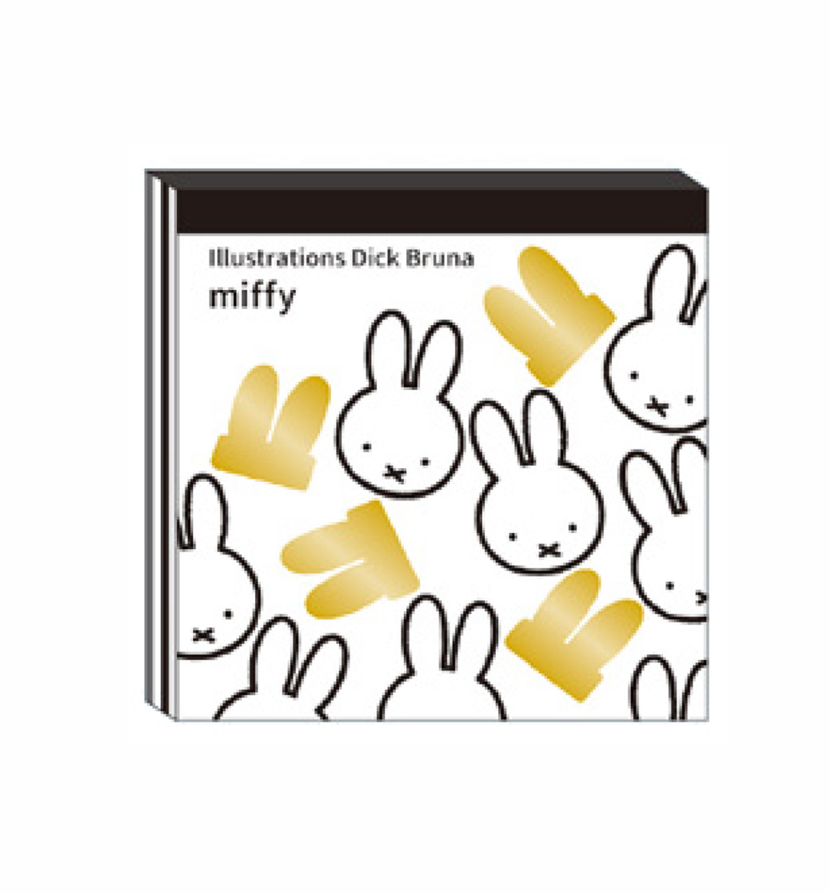 Miffy Stickers Gold Trim Reference A8089 