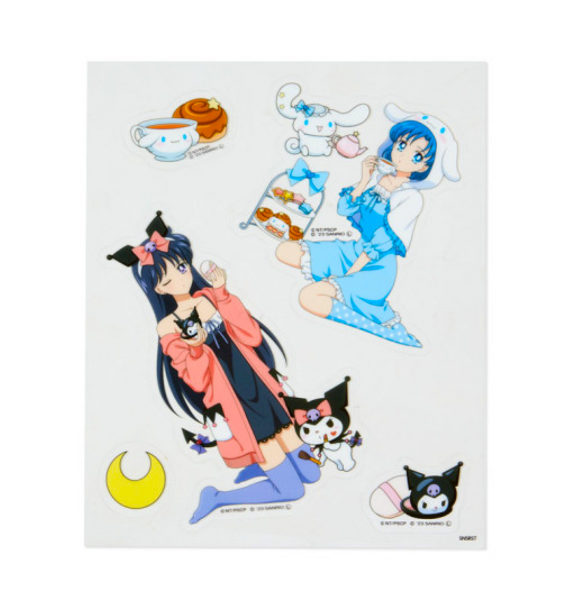 Sanrio x Sailor Moon Cosmos Big Clear Sticker [B]