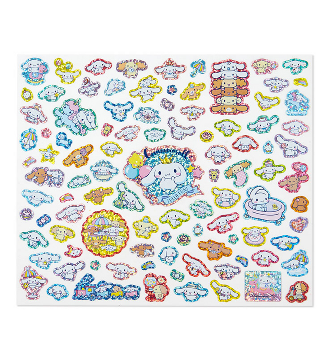 Sanrio Cinnamoroll Retro Seal Sticker