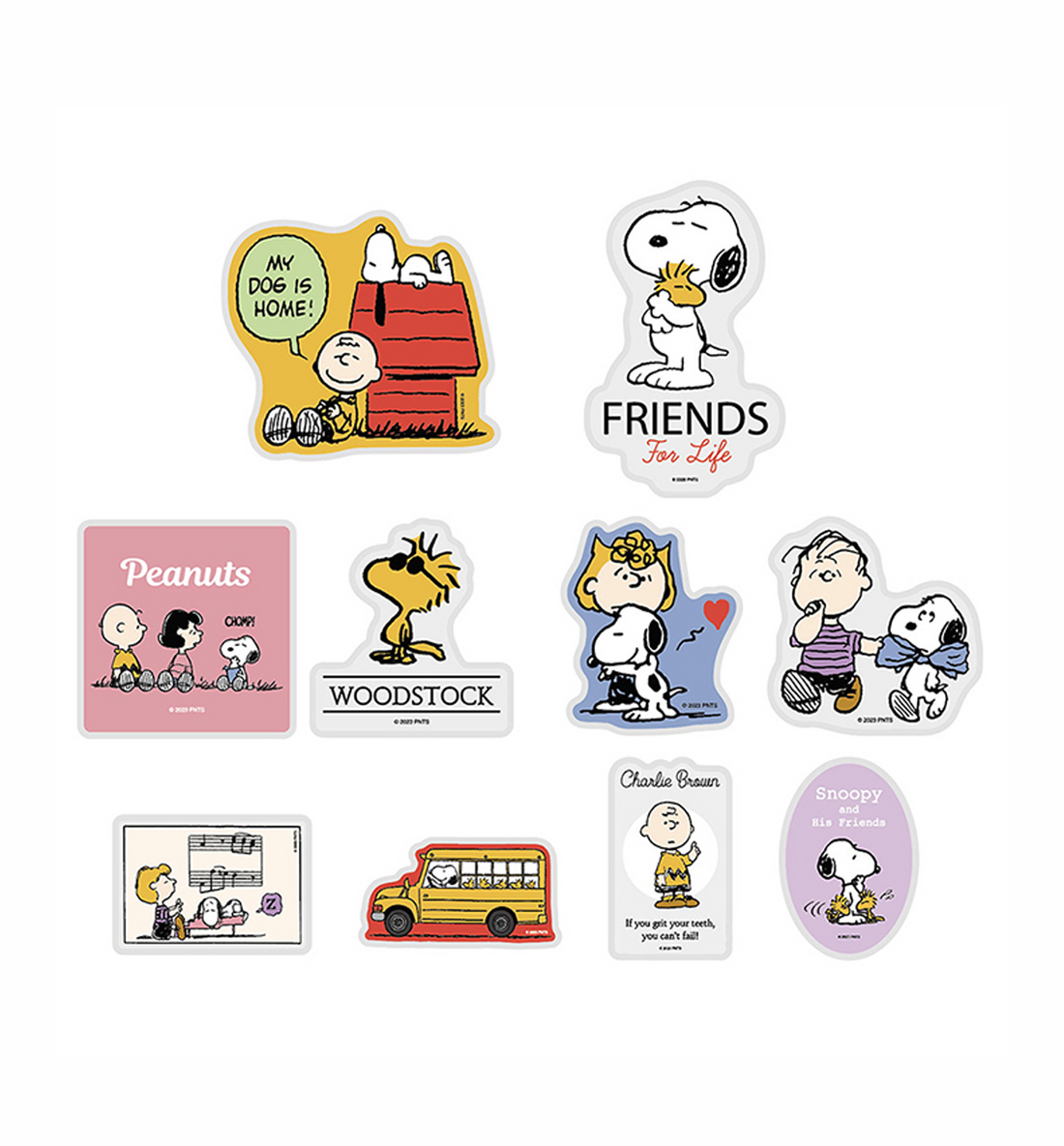 [JAPAN] Snoopy Vinyl Deco Sticker Set