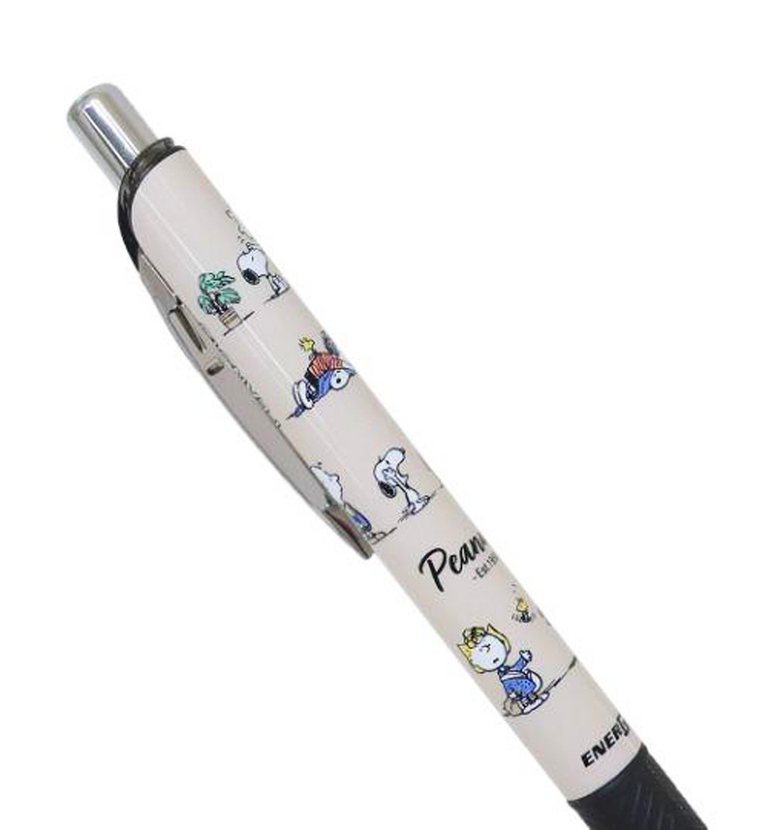 [JAPAN] Peanuts Snoopy EnerGel 0.5mm Pen [Black]