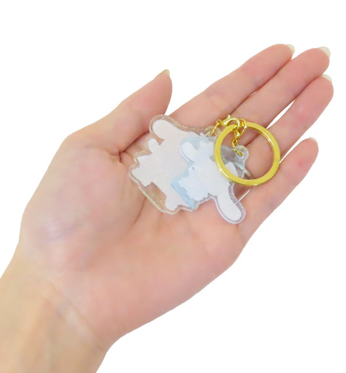 Sanrio Acrylic Charm Keyring [Gentlemen Cinnamoroll & Pompompurin]