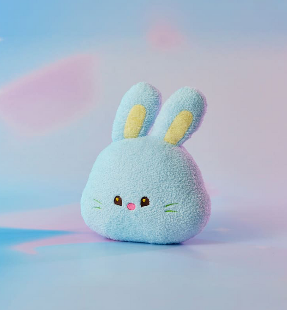 NewJeans Bunny Face Cushion [Blue]