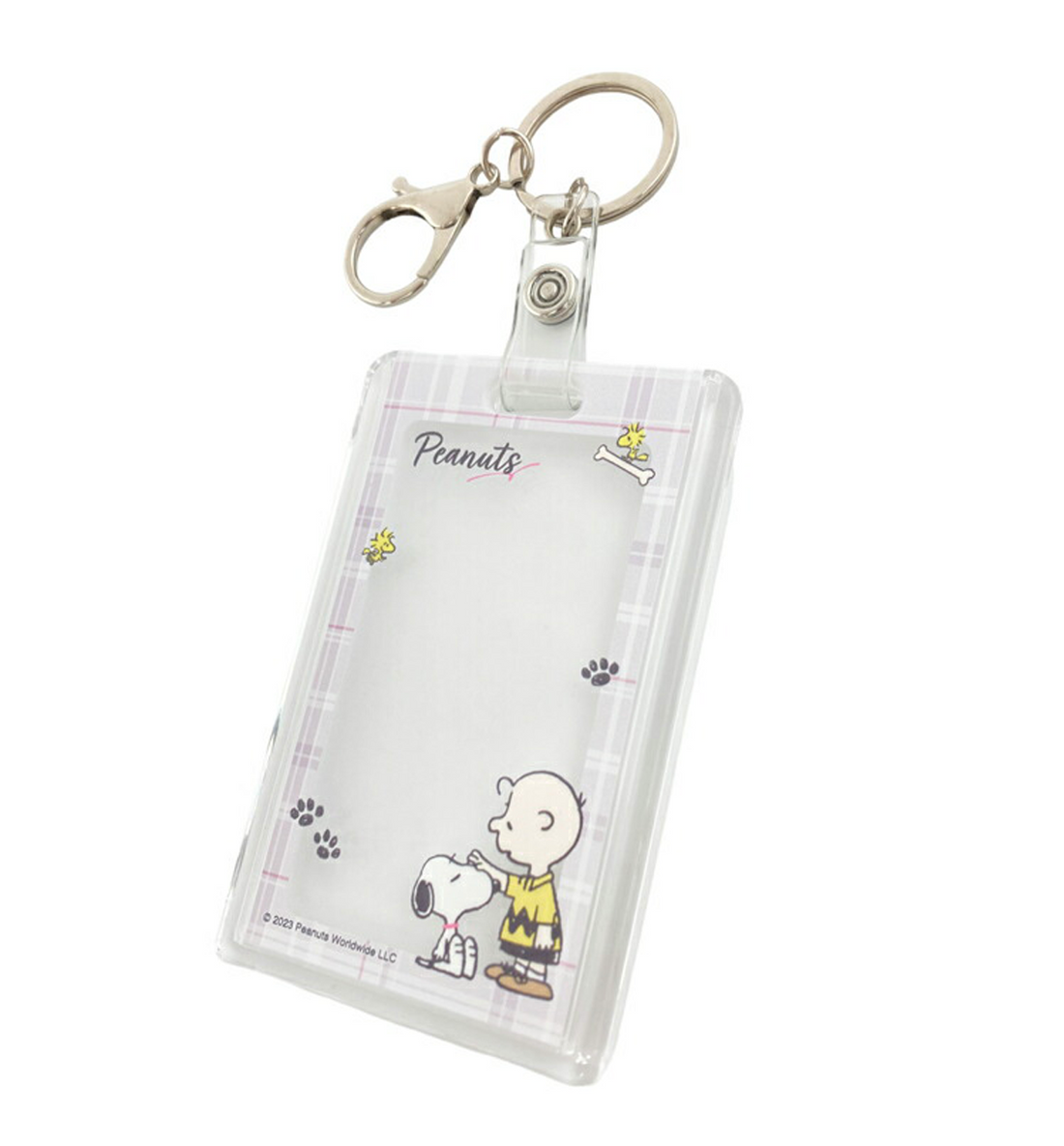 [JAPAN] Snoopy & Friends Card Case [Gray]