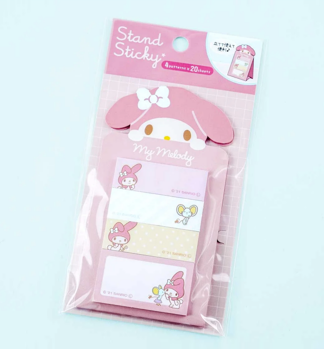 Sanrio Stand Sticky Memopad [My Melody]