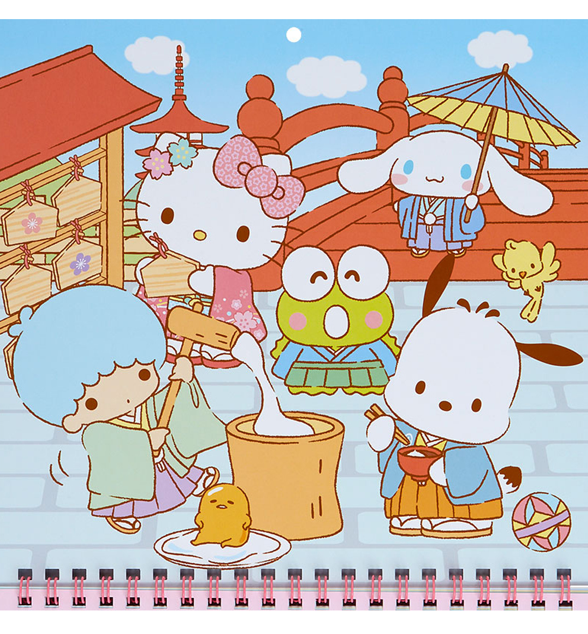 2023 Sanrio Characters Wall Calendar M-Size Sanrio Made In Japan Inspired  by You.