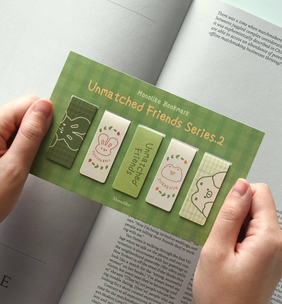 Unmatched Friends Bookmark [Series 2]