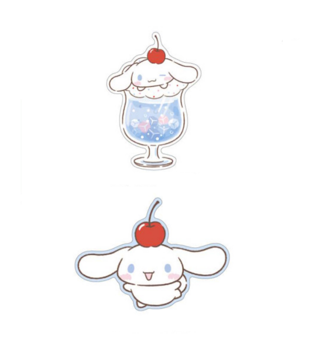 Sanrio Die-cut Letter Set [Cinnamoroll / Soda]