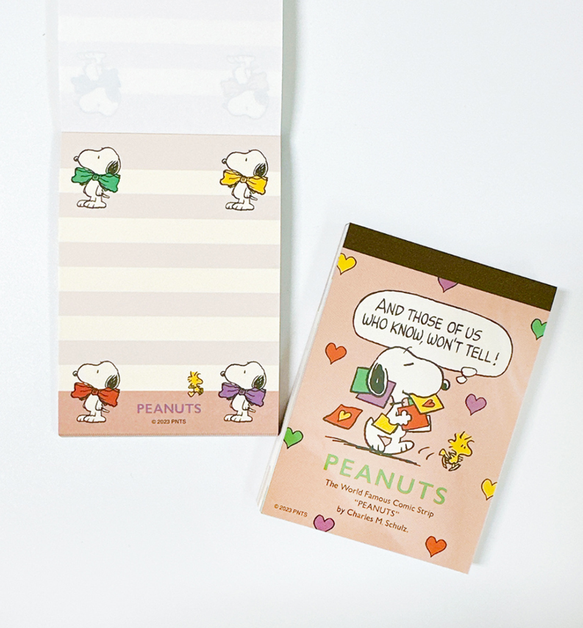 Peanuts Snoopy Mini Memopad [Love Letter]