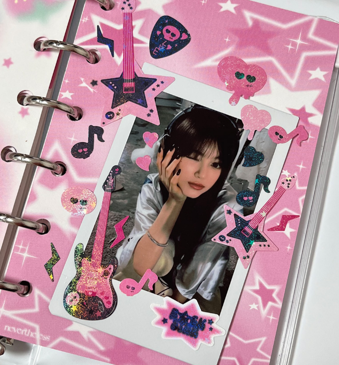 Rock Star Seal Sticker [Pink]