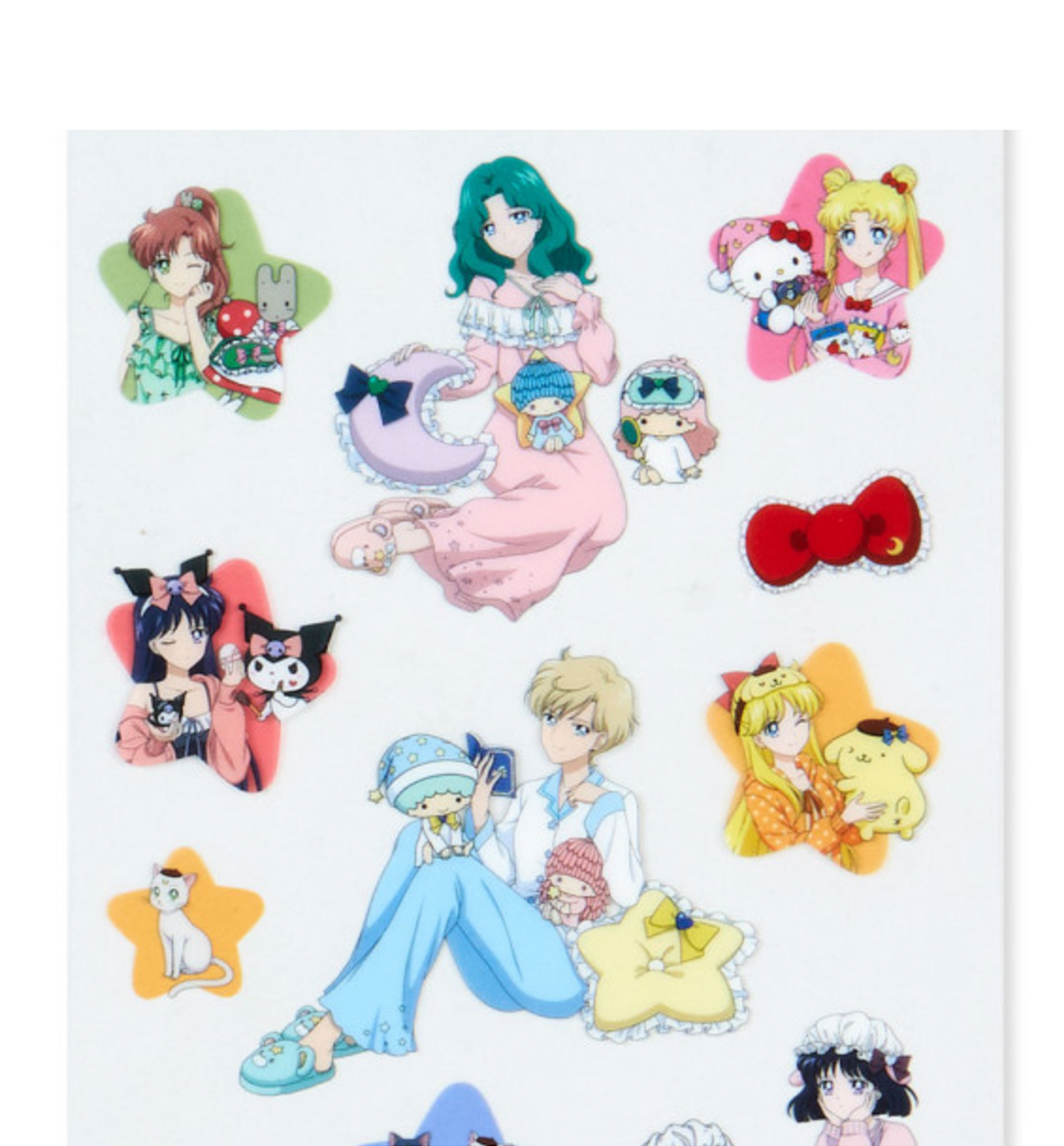 Sanrio x Sailor Moon Pretty Guardian Clear Sticker [B]