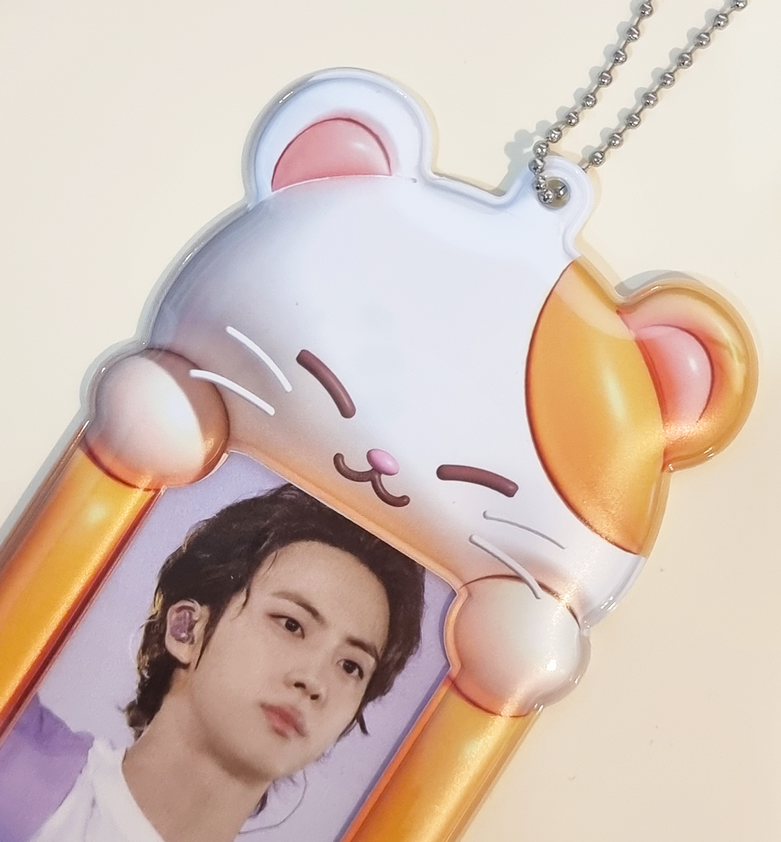 Orange Cat Photocard Holder