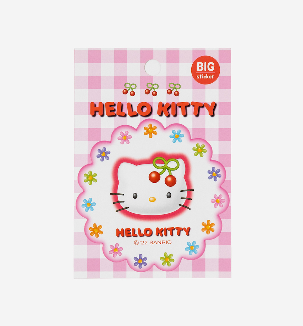 Hello Kitty Photocard Frame & Sticker Ver.2 [Strawberry]