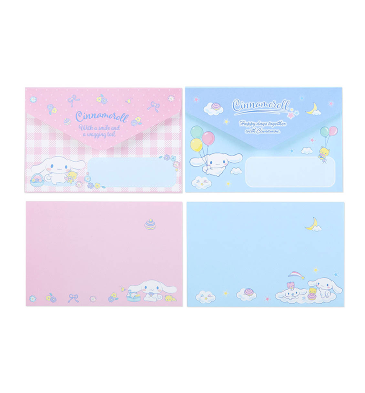 Sanrio Hello Kitty Letter Set [Side by Side]