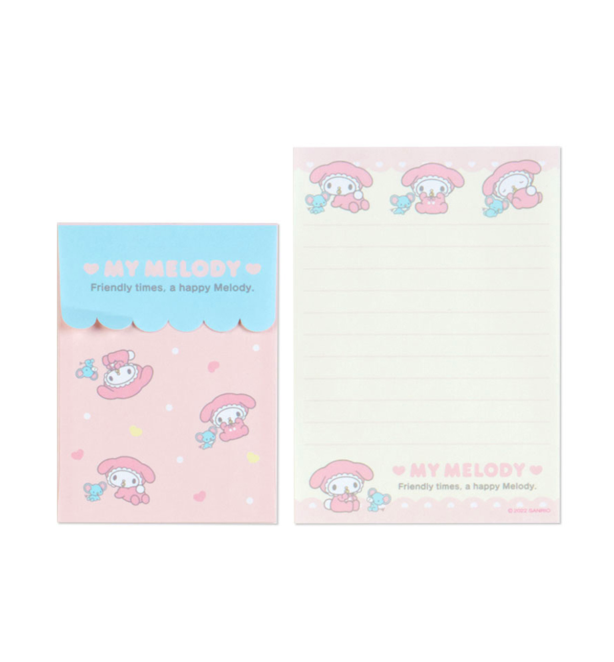 Sanrio Hello Kitty Letter Set [Side by Side]