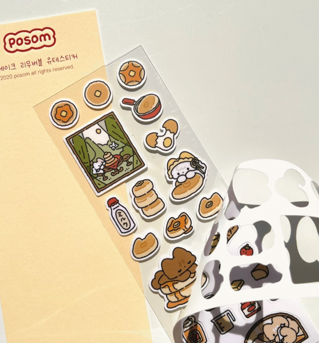 Pancake Seal Sticker