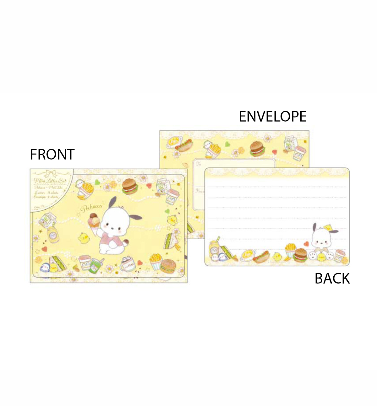 Sanrio x Miki Takei Mini Letter Set