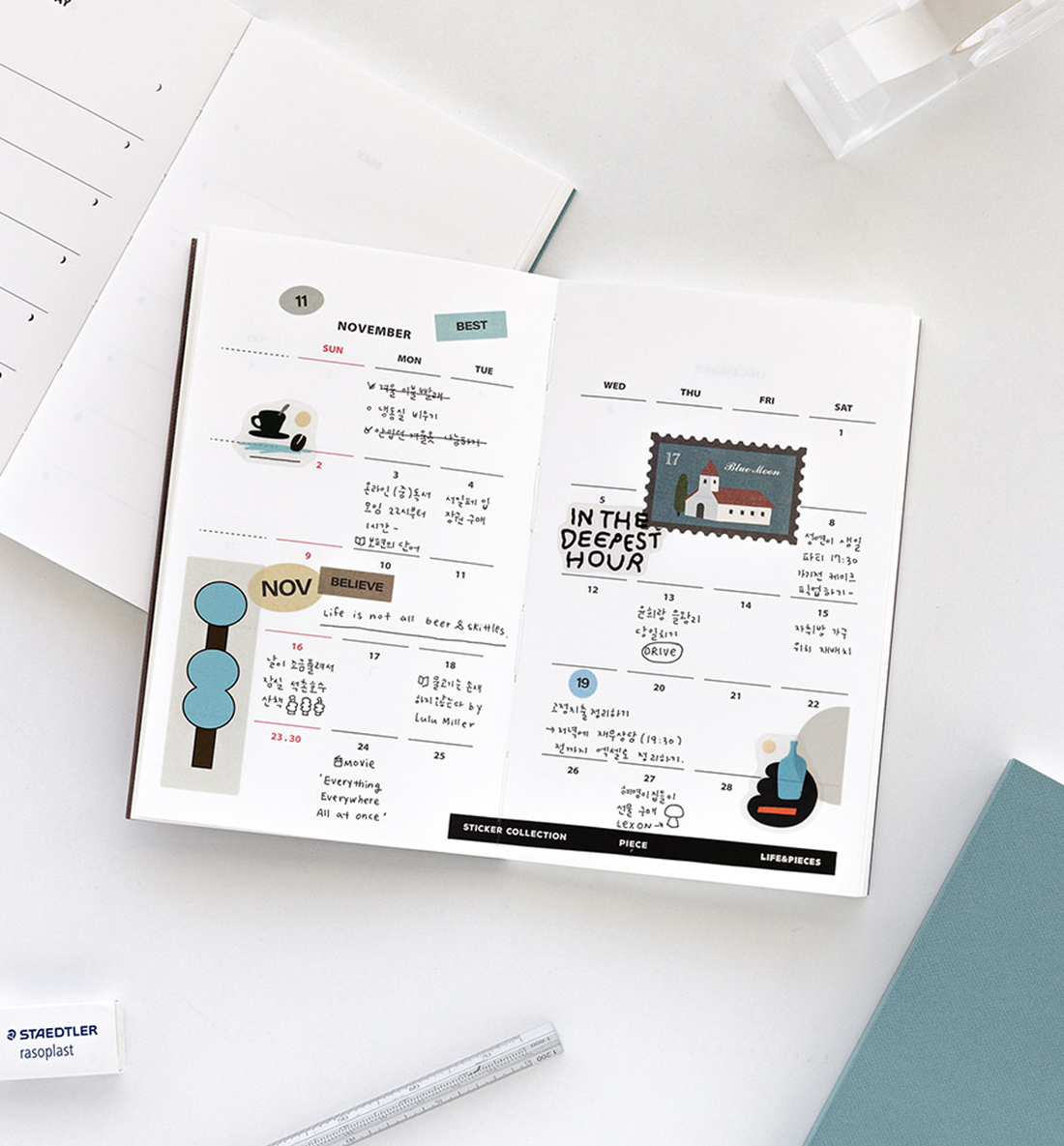 2025 Weekly Life & Pieces Planner