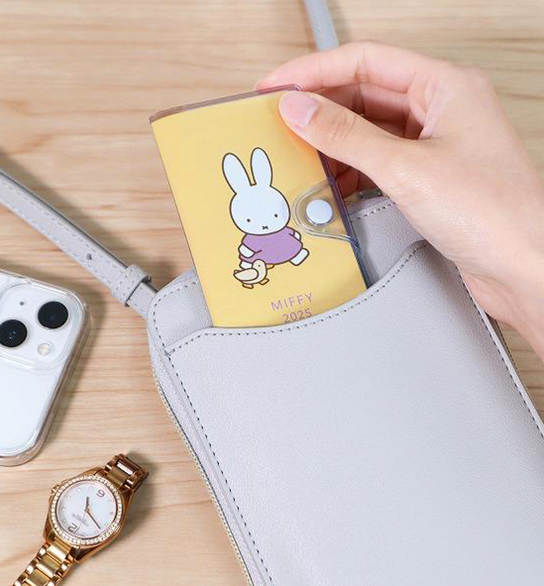 2025 Miffy Monthly Schedule Petite Planner [Miffy & Duck]