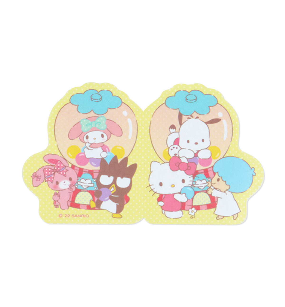 Sanrio Characters Gilded Message Card Set