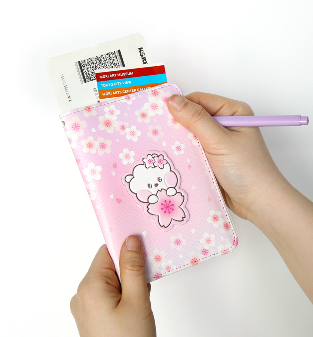 BT21 Cherry Blossom Passport Cover [RJ]