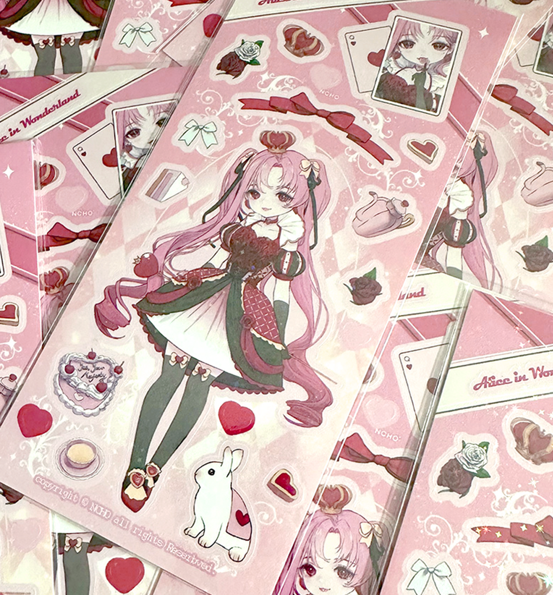 Alice in Wonderland Sticker [Heart Queen]