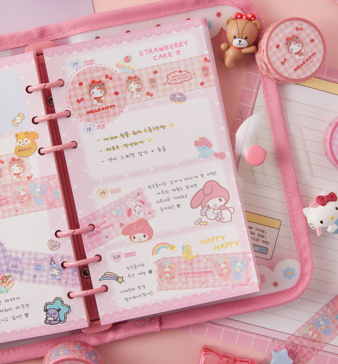 Sanrio Cosplay Washi Tape