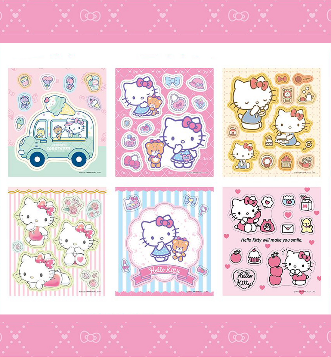 Hello Kitty Sticker Book [24 Sheets]