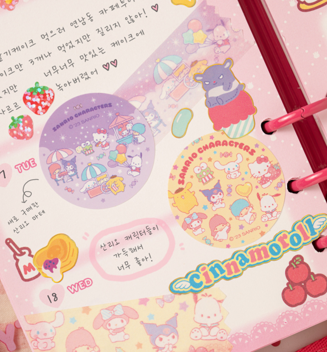 Sanrio Characters Washi Tape