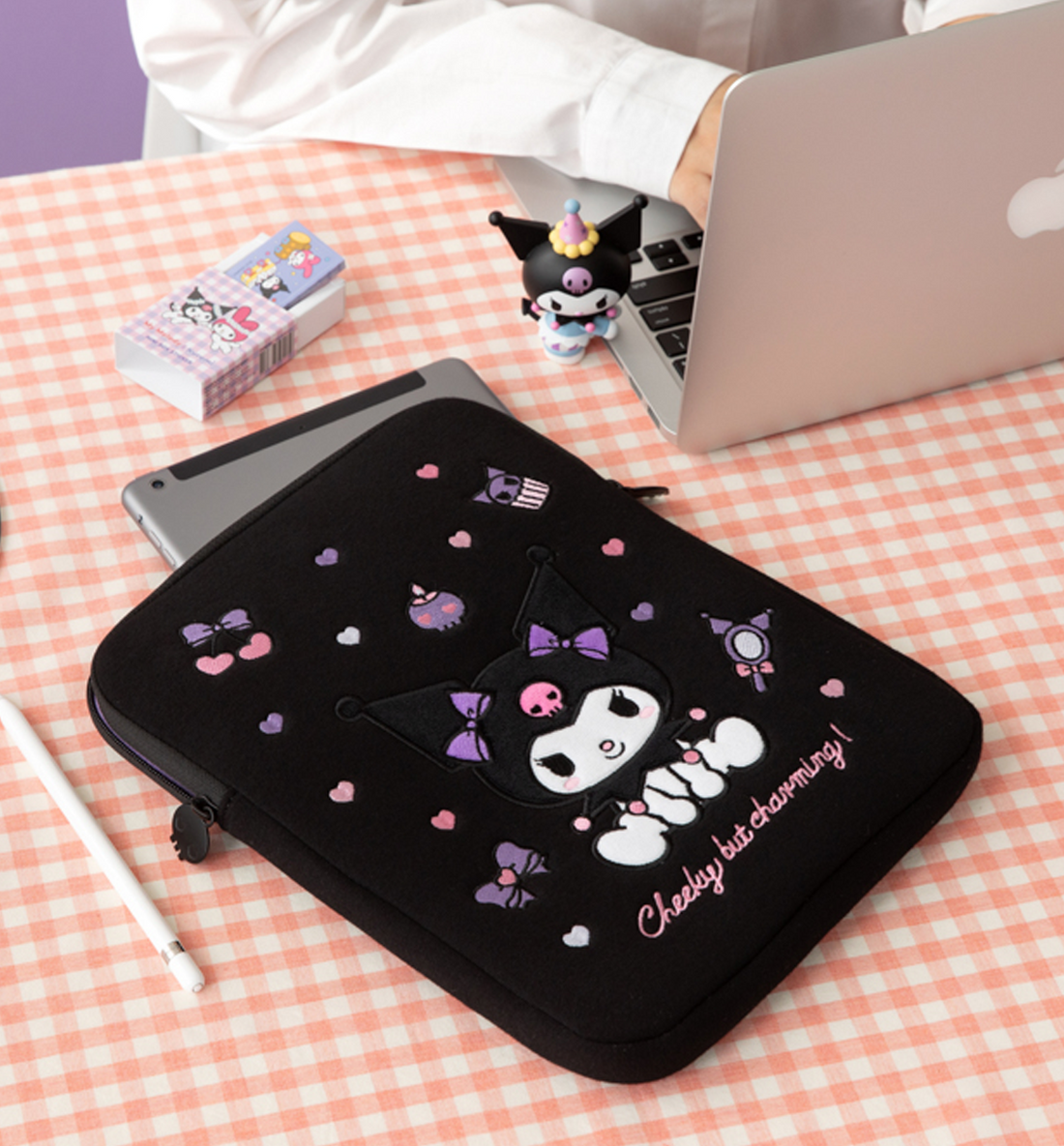 Kuromi 11" iPad Pouch