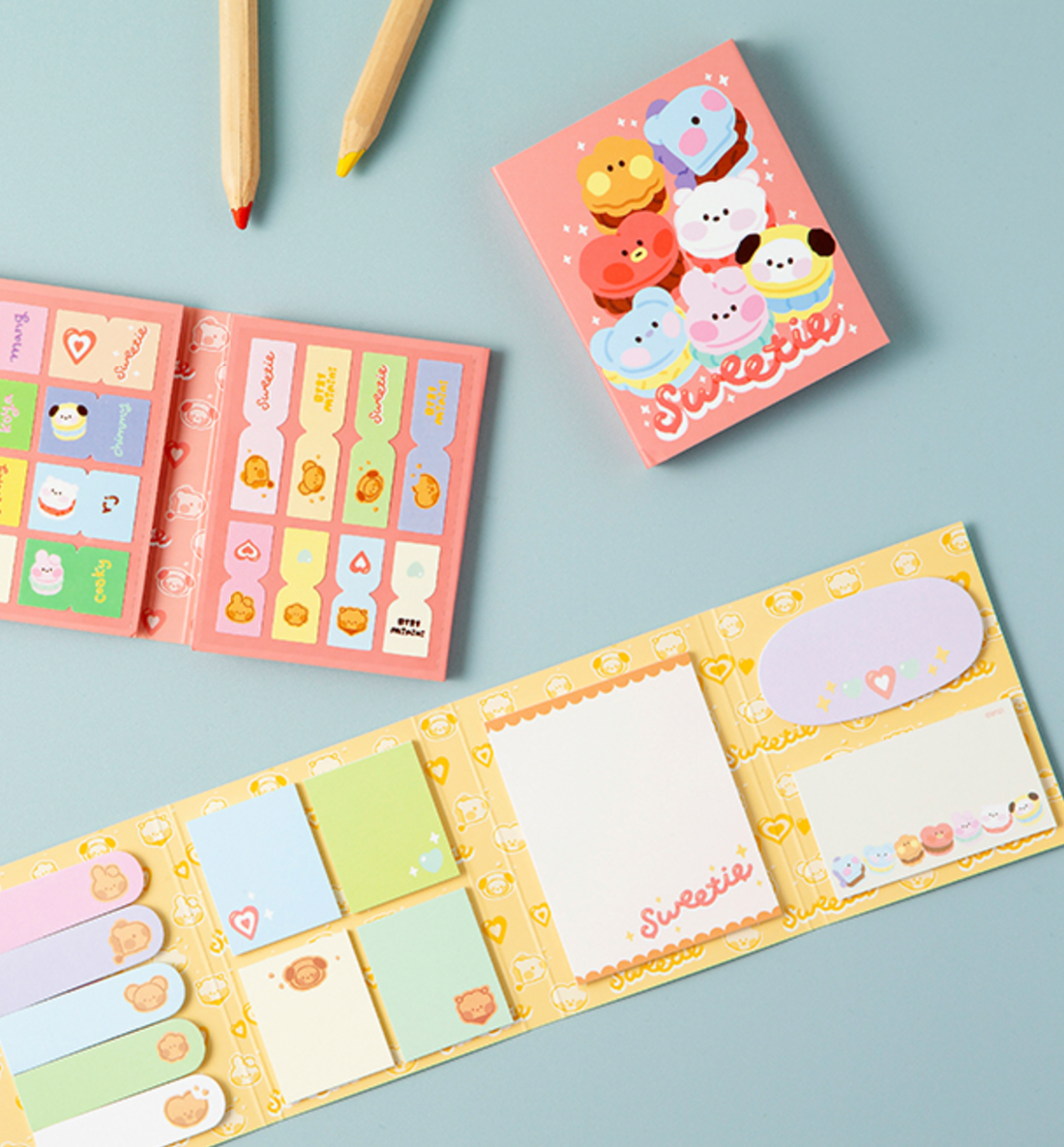 BT21 Sticky Memopad