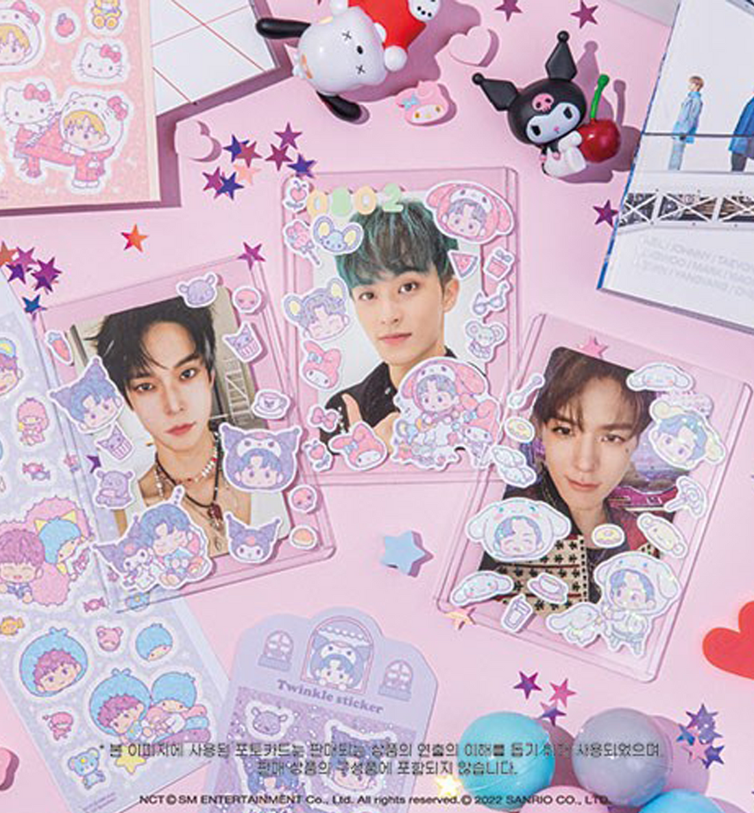 NCT & SANRIO Twinkle Sticker [22 Designs]