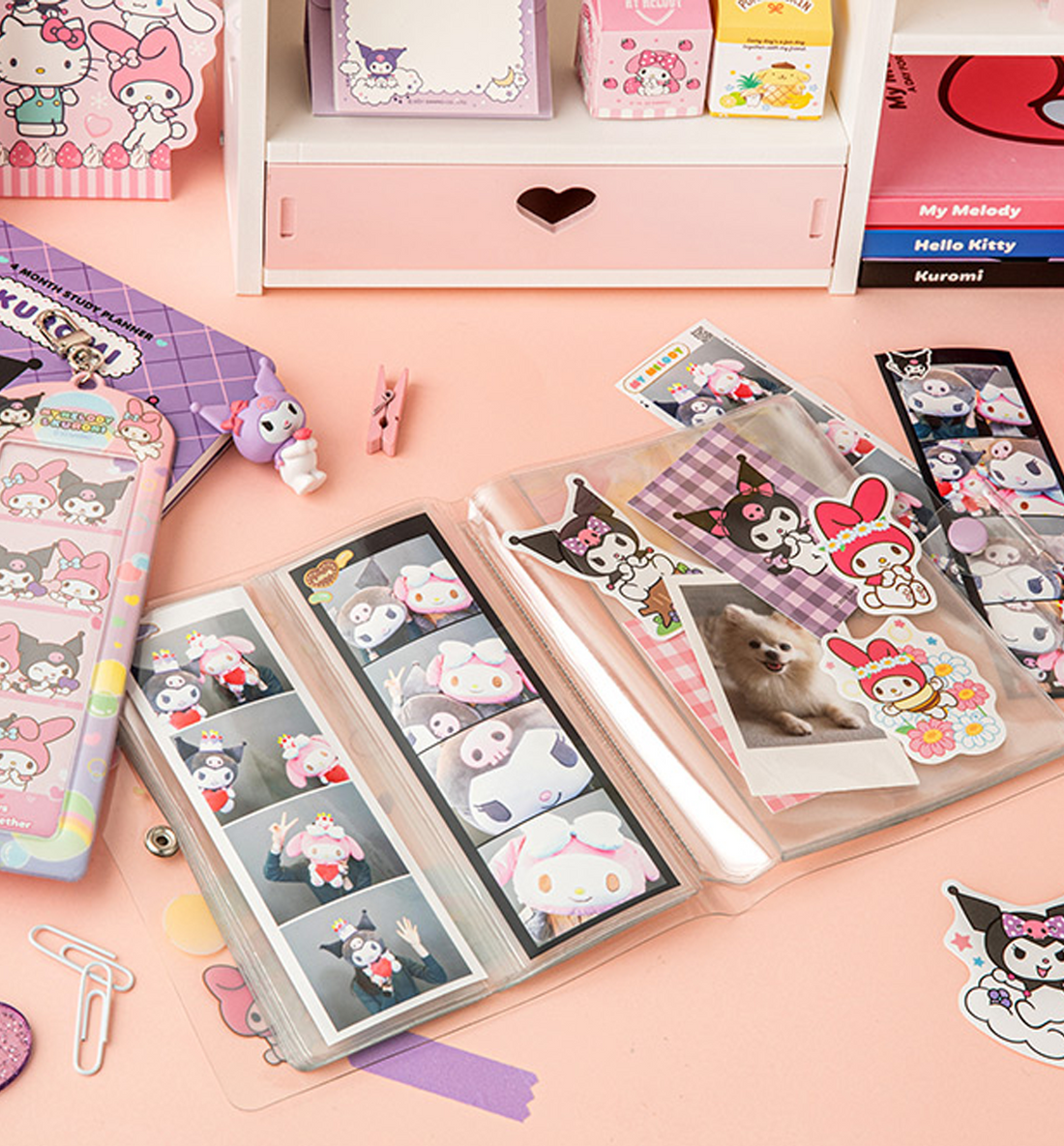 Sanrio My Melody & Kuromi Big Size 4Cut Album