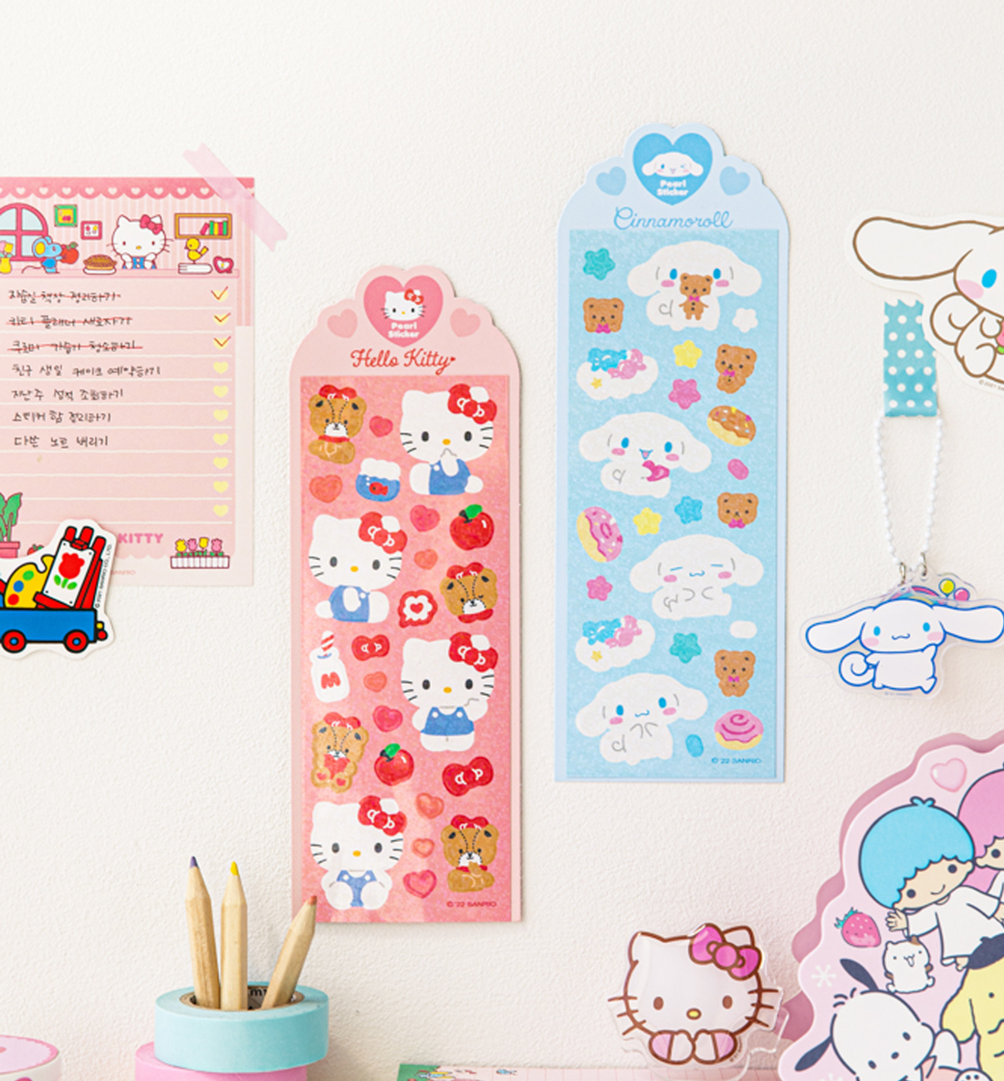 Sanrio Cute Pearl Seal Sticker