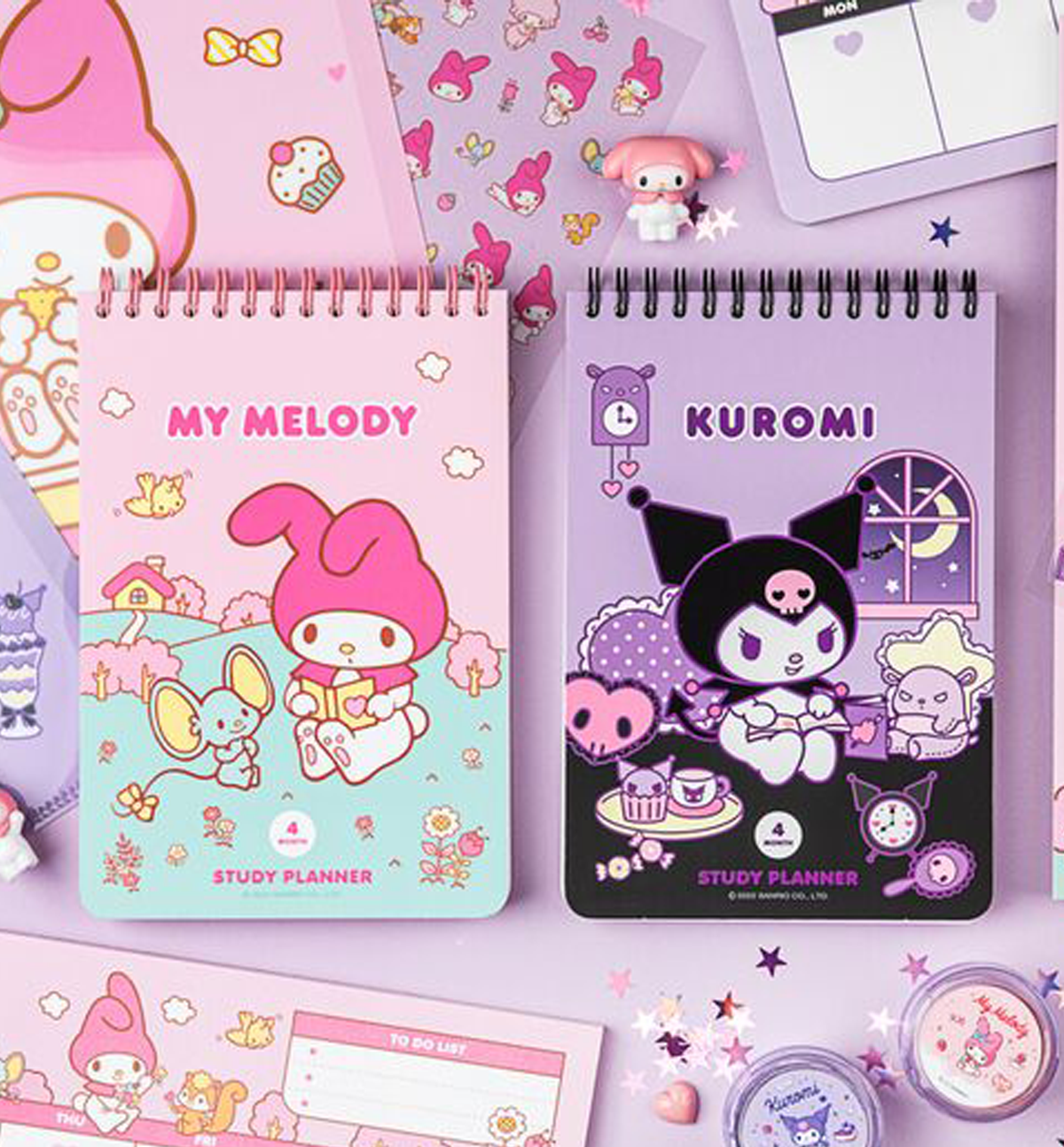 Sanrio Study Planner [4 Months]