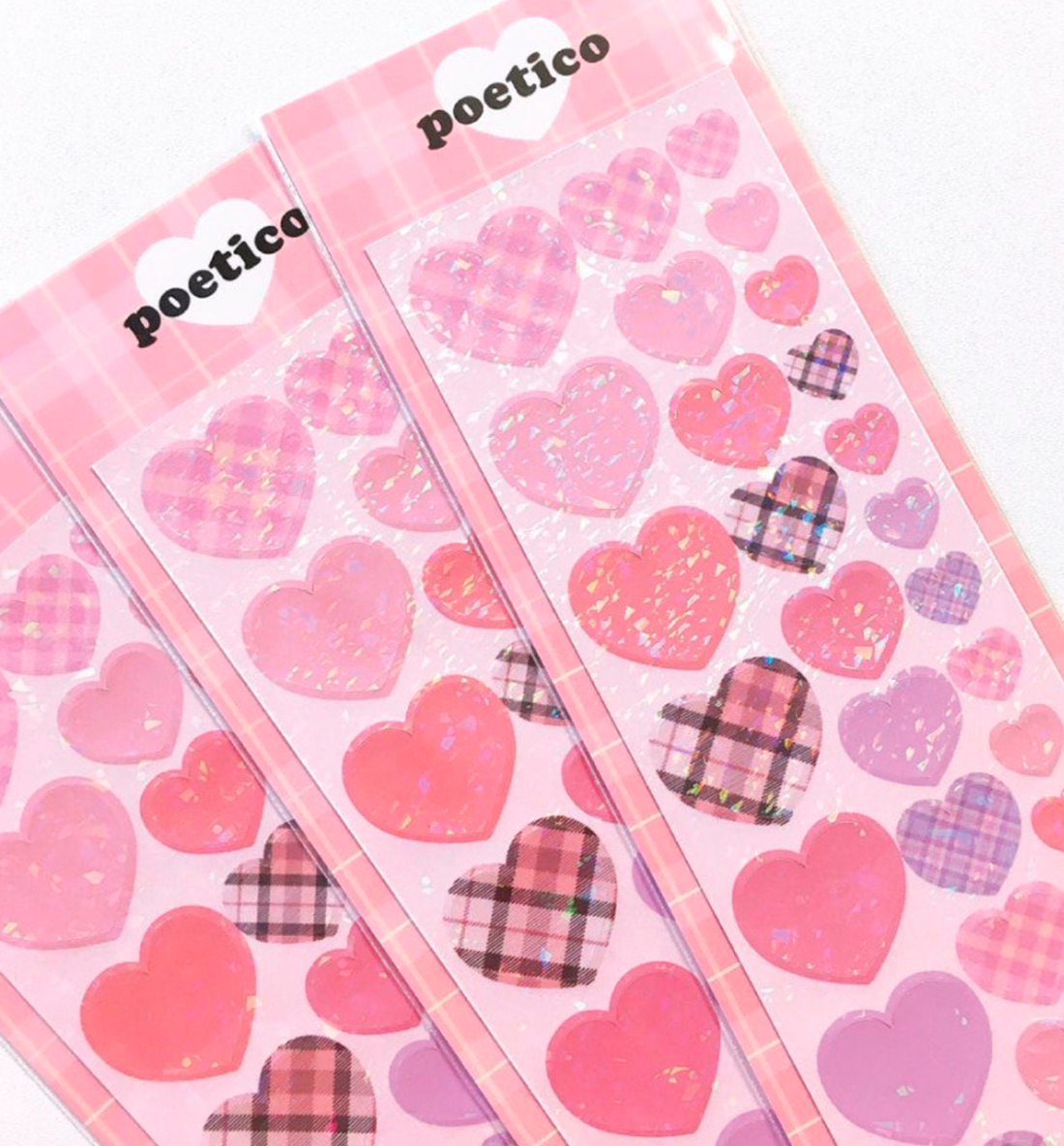 Check Heart Seal Sticker