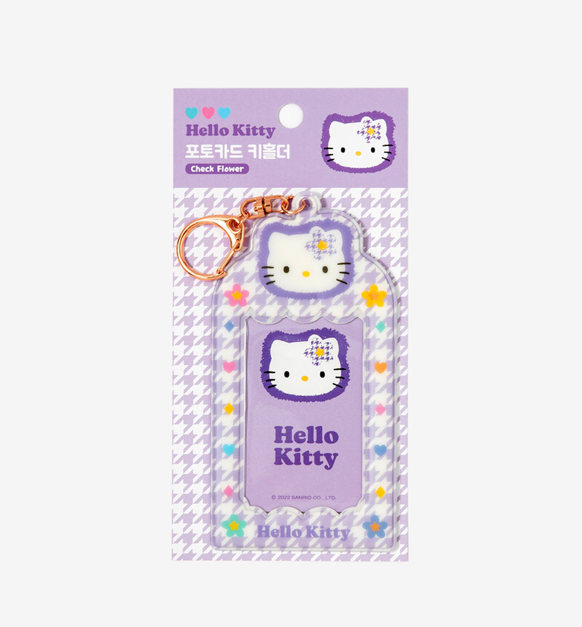 Hello Kitty Transparent Deco Sticker [Strawberry]