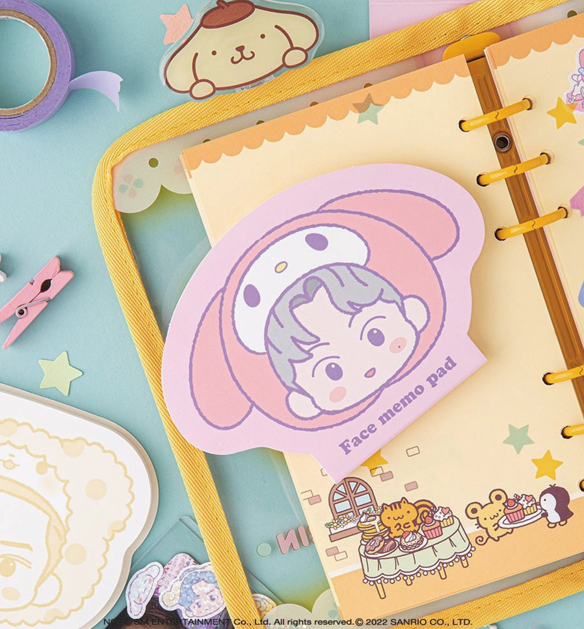 NCT & SANRIO Mini Note [22 Designs]