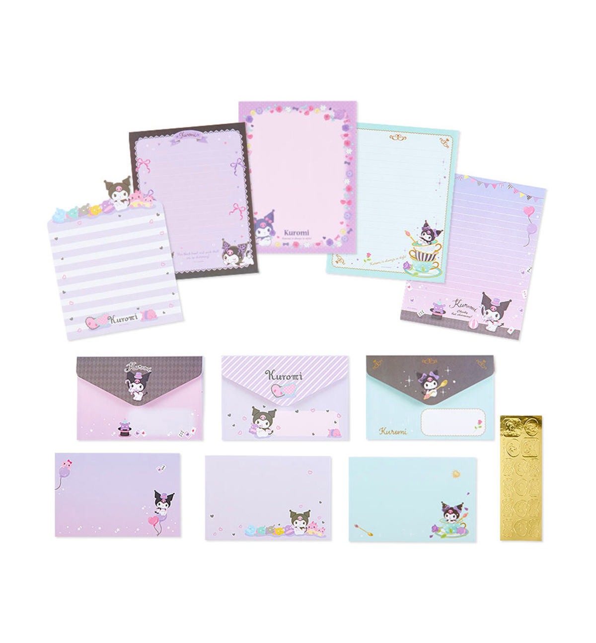 Sanrio Hello Kitty Letter Set [Side by Side]