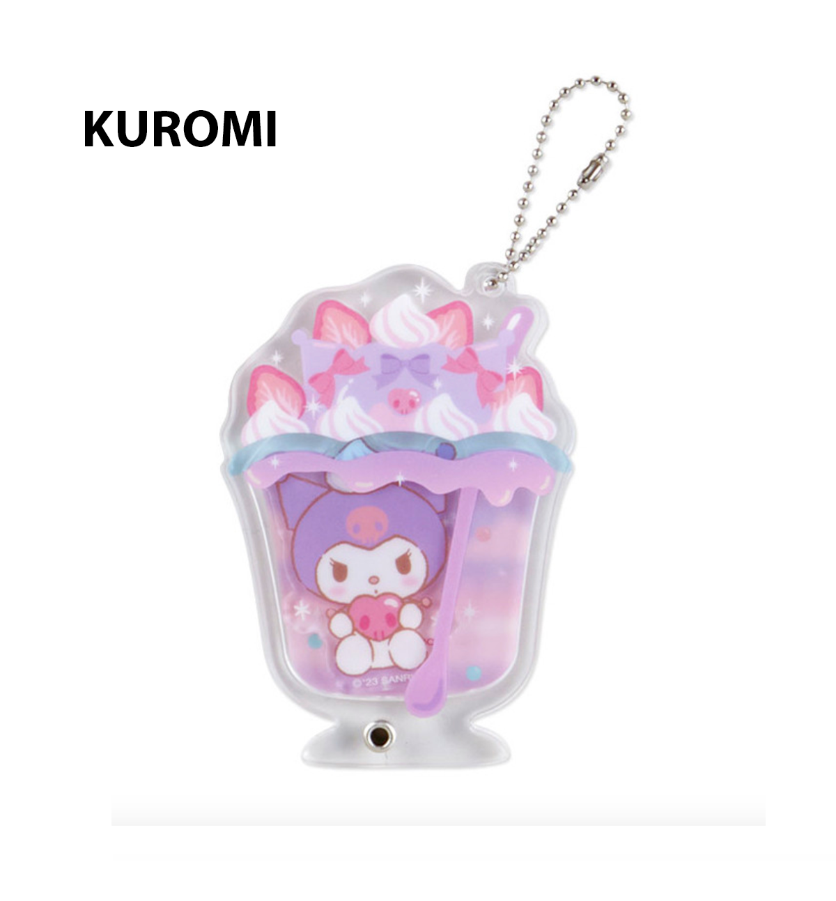 Sanrio - Sanrio Secret Custom Acrylic Charm Key Ring [Kamaguchi] - Durunaru