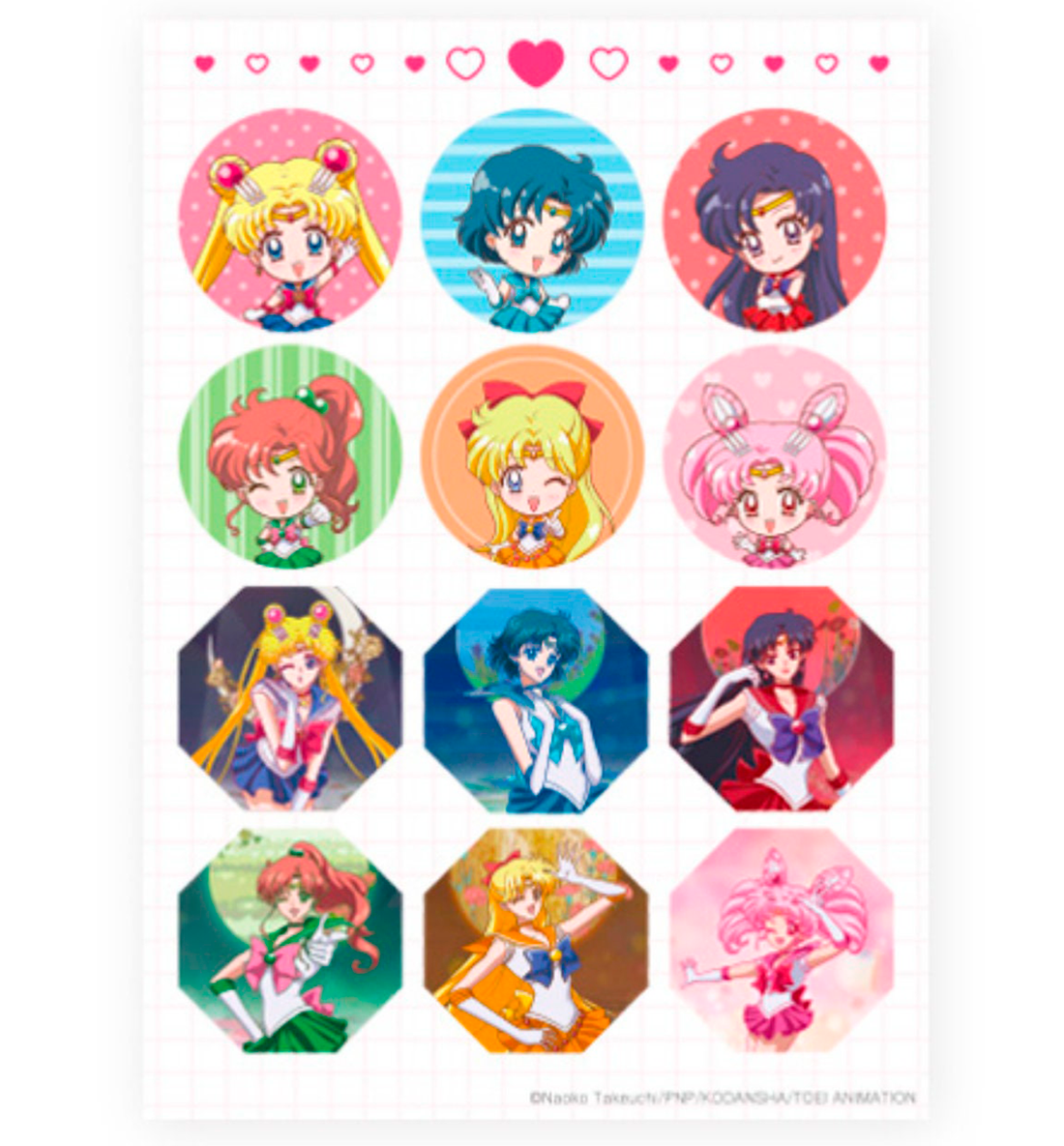 Sailor Moon Members Sticker