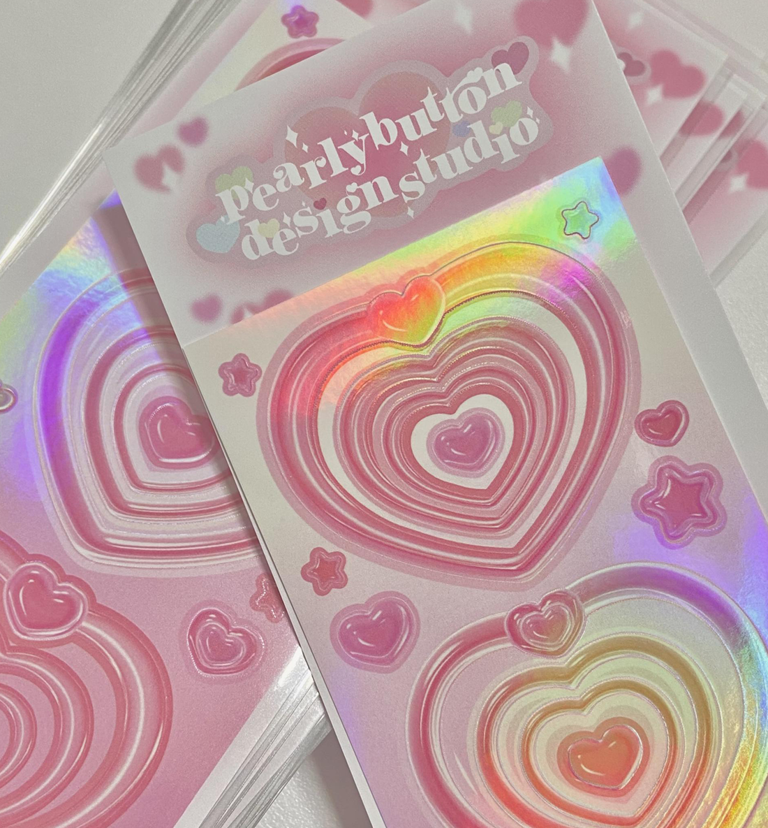 Teen Heart Frame Sticker