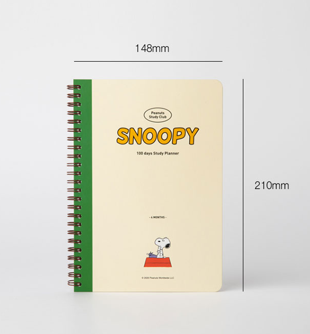 2024 Peanuts Snoopy B6 Weekly Planner LINED TYPE Diary Notebook Schedule  Book Agenda WHITE w/ BONUS GIFT Inspired by You.