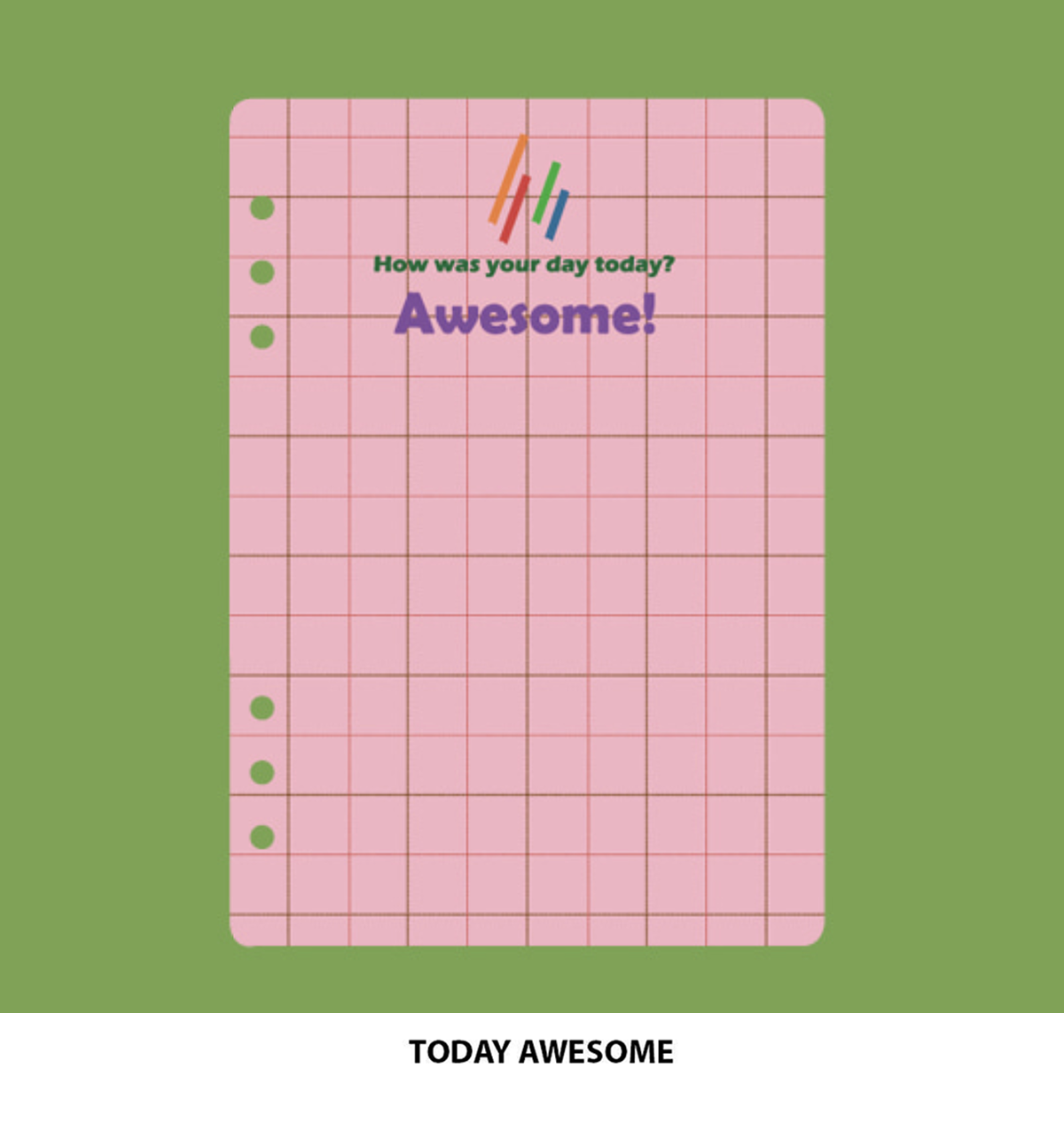 A5 Illustrated Planner Refill