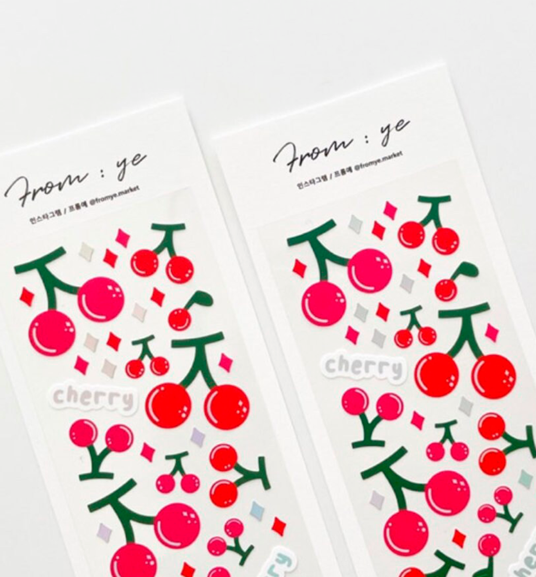 Cherry Cherry Seal Sticker