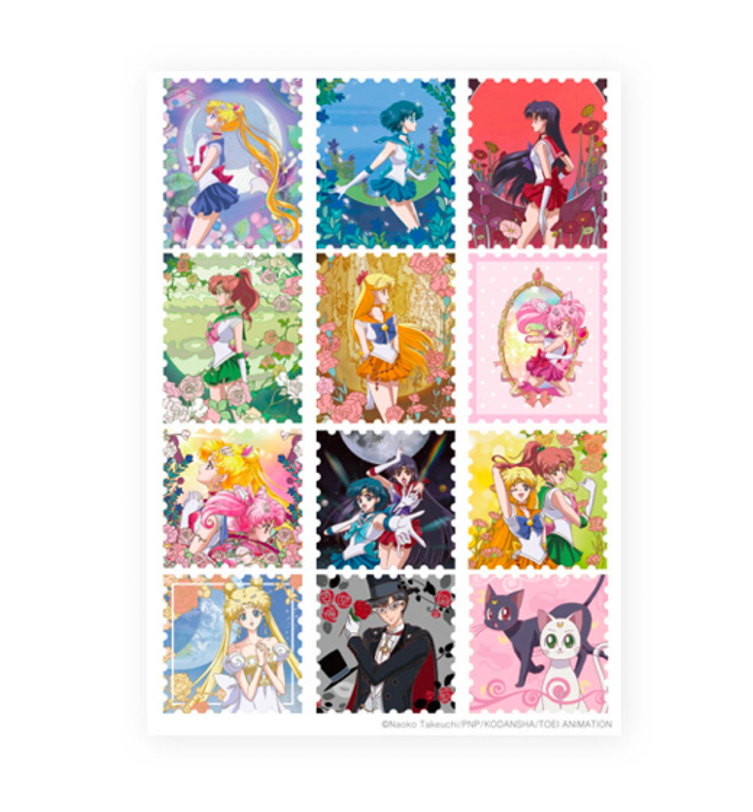 Sailor Moon Stamp Sticker