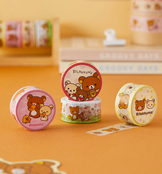 Rilakkuma Face Mini Seal Sticker